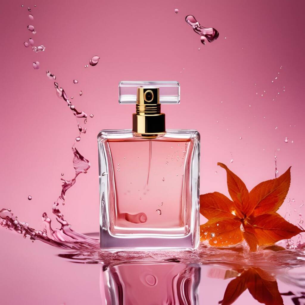 beautiful perfume bottle