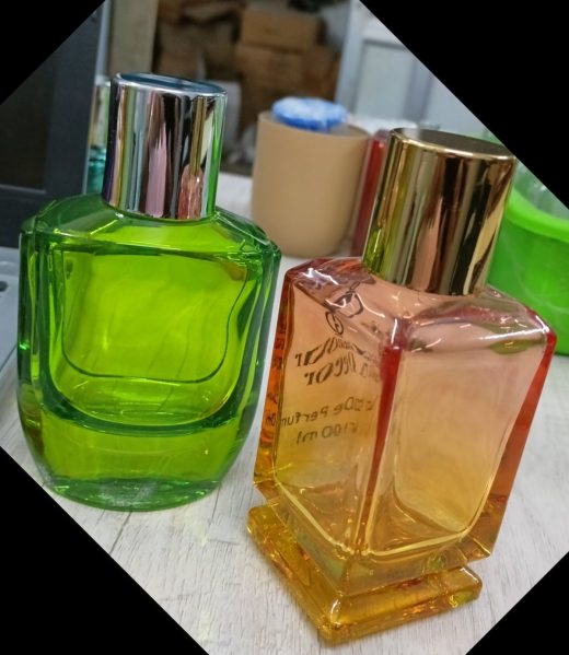 perfume bottles