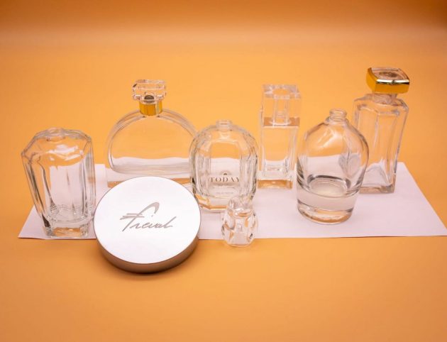 glass perfume bottles